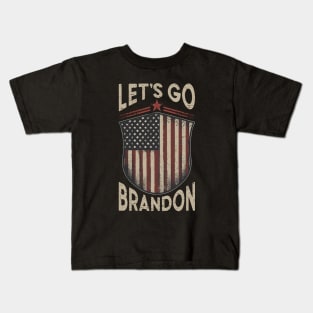 Let's Go Brandon Vintage Kids T-Shirt